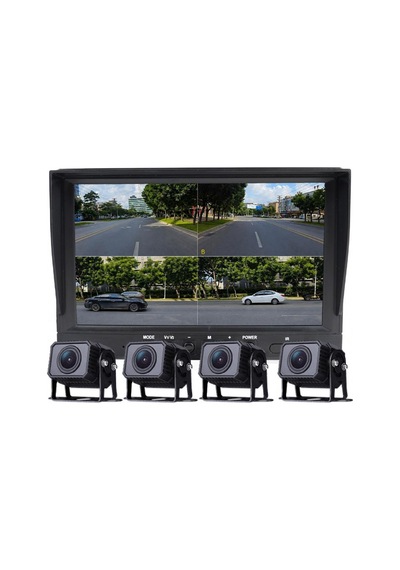 Newfron Nf-dc1013 9 İnç Araç Monitörü Set 4 Kamera Dvr Kayıt