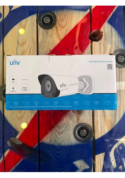 Unv Ipc2124lb-asf28k-a 4mp 2.8mm Ir Lıght Bullet Sesli Ip Kamera