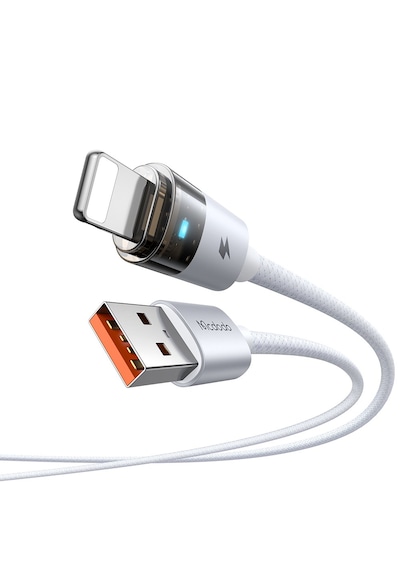 Mcdodo Ca-6912 30w Göstergeli Usb-a To Lightning Şarj Ve Data Kablosu