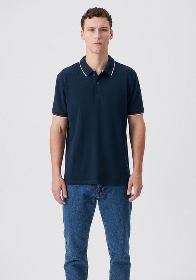 Mavi - Lacivertvert Polo Tişört 0611407-70490 Lacivert