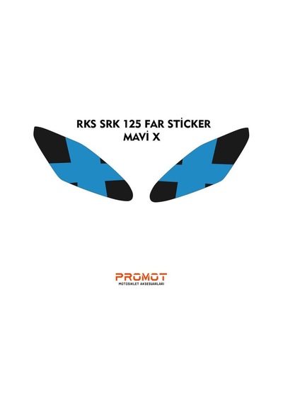 Srk 125 R 2023 - 2026 Uyumlu Far Sticker 05 Diğer