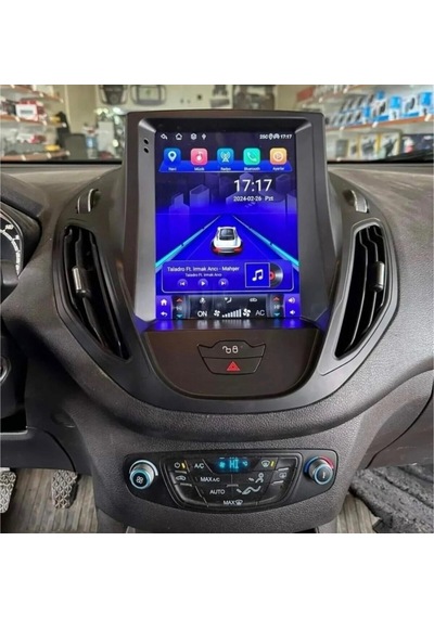 Ford Courier Tesla-alt Paket 2015-2023 -9.7'' Android Gerçek 4+64gb-/wifi/bt-carplay 9"