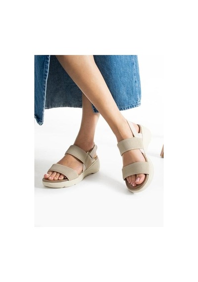 Papuçcity 02791 Orto Pedik Günlük Kadın Triko Sandalet 001