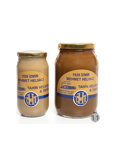 1928 Mehmet Helvacı Tahin Paketi Çifte Kavrulmuş 2 KG + Natürel Tahin 1 KG