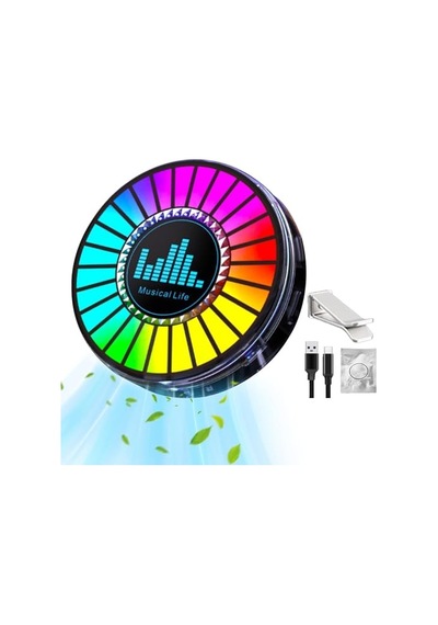 Rgb Sese Duyarlı Müzik Işığı Araç Kokusu Havalandırma Klipsli Led Ambiyans Aydınlatma Usb Şarjlı Ritimle Senkron Renkli Işık Araç İçi Dekoratif Koku Difüzörü L027 Enerji Sınıfı A+++ Rgb Sese Duyarlı Müzik Işığı Araç Kokusu Havalandırma Klipsli Led Ambiyans Aydınlatma Usb Şarjlı Ritimle Senkron Renkli Işık Araç İçi Dekoratif Koku Difüzörü L027 Enerji Sınıfı A+++