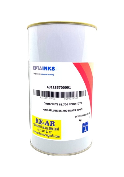 Argon Beyaz Serigrafi Baskı Boyası 1 Kg 85-700