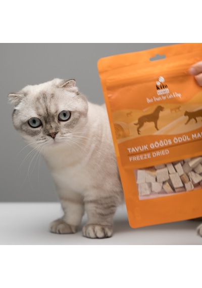 Kito Freeze Dried Tavuk Göğüs Yetişkin Köpek Ödül Maması 30 G