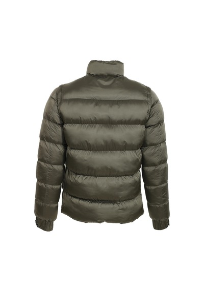 Erkek Vizon Termo Dolumlu Two Tone Rüzgar Ve Su Itici Slim Fit Mont Ncs Jeans 4990-Vizon