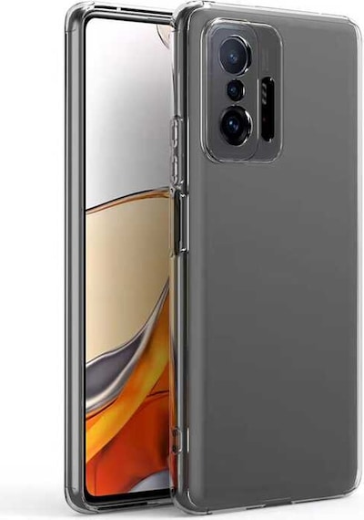 Mi 11t Pro 5g Kılıf Tchs Kamera Korumalı Süper Silikon Kapak - Renksiz Renksiz