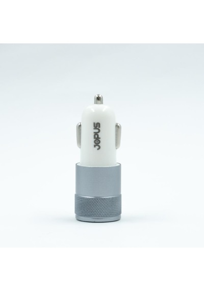 JOPUS Type C Araç Sarji JO-A6 Jwix 2in1 3100 mAh Açik Gri