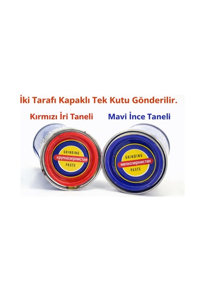 Abro Subap Alıştırma Macunu Valf Taşlama 100gr. İnce Ve Kalın Kum Aynı Ambalajda Tek Pakette