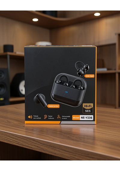 4'lü Kablosuz Bluetooth Kulaklık Klipsli Ve In Ear Tasarım Pgy236kulaklık-3 Belirtilmemiş