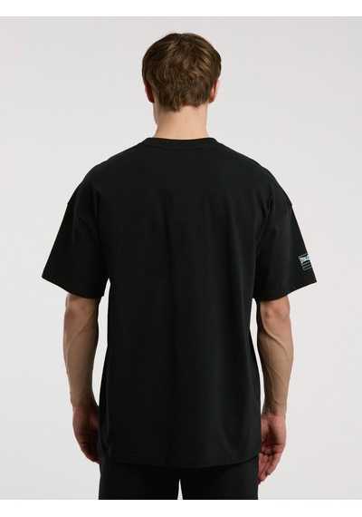 Everlast Ever Essentials Oversize Siyah Erkek Tişört Siyah