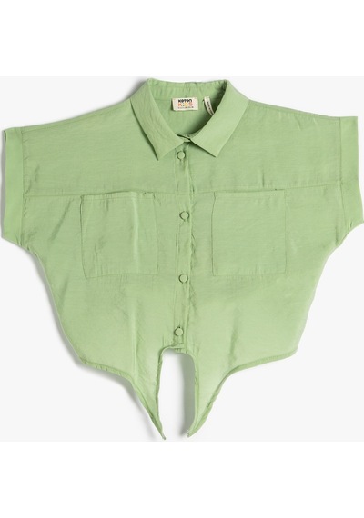Koton Crop Gömlek Önden Bağlama Detaylı Kısa Kollu Cepli Modal Kumaş Yeşil 3skg60208aw 3SKG60208AW770 Yeşil Koton Crop Gömlek Önden Bağlama Detaylı Kısa Kollu Cepli Modal Kumaş Yeşil 3skg60208aw 3SKG60208AW770 Yeşil