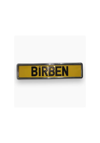 Birben Araç Oto Plakalık Renkli Plaka Çerçevesi 2 Adet Ön Arka 517884079