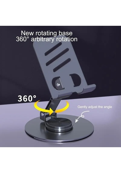 Tr Yüksek Kaliteli Metal Stand Katlanabilir Ve Ayarlanabilir 360 Derece Dönebilen Tablet Standı Telefon Tutucu Masa Tr Yüksek Kaliteli Metal Stand Katlanabilir Ve Ayarlanabilir 360 Derece Dönebilen Tablet Standı Telefon Tutucu Masa