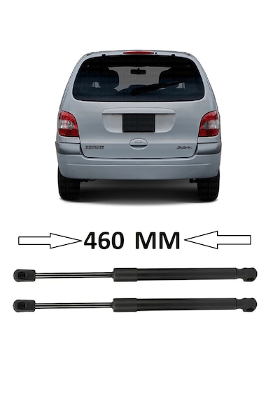 Renault Scenic 1 1998-2003 Uyumlu Sağ + Sol Takım Arka Cam Amortisörü 2 Adet 460mm 7700430022 Bagaj Amortisör Renault Scenic 1 1998-2003 Uyumlu Sağ + Sol Takım Arka Cam Amortisörü 2 Adet 460mm 7700430022 Bagaj Amortisör