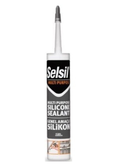 Selsil-2527 Şeffaf Universal Silikon 280g- 25'li Paket