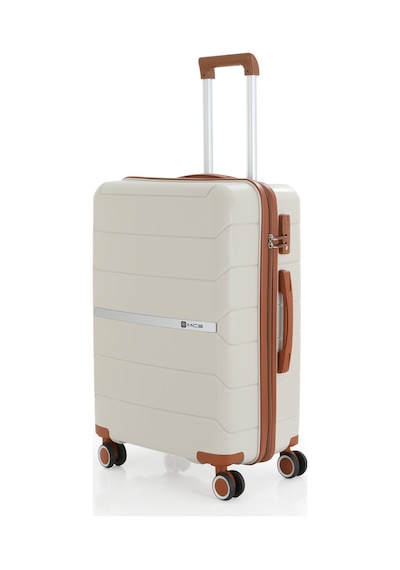 Mçs Group Mçs Polipropilen Valiz V366 65 Cm S20sy100004165 11139 Kemik - Kahverengi