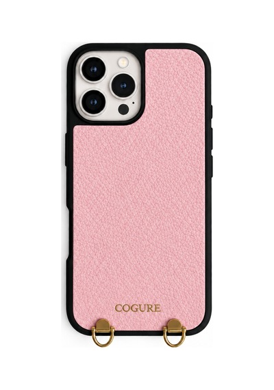 Hera Apple Uyumlu iPhone 16 Pro Max Uyumlu Çiçekli Magsafe Cüzdan, Gözlük Kılıflı Askı, Kılıf 3'lü Pembe Set