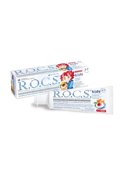 Rocs Kids 3-7 Yaş Florürsüz Diş Macunu 35 Ml / 45 G