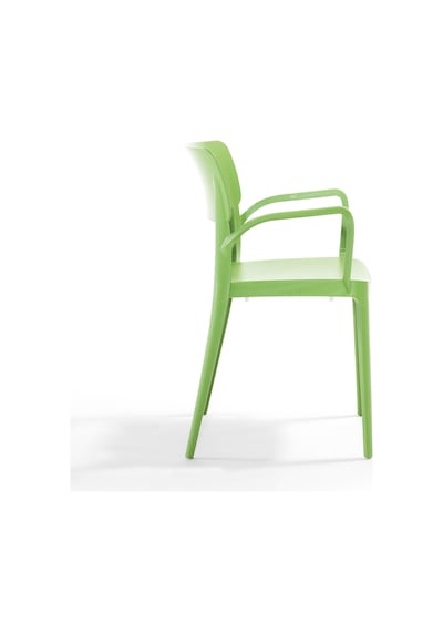 Novussi Panora Bahçe Balkon Sandalye Koltuk ID6193 Yeşil - 6'lı Set Yeşil