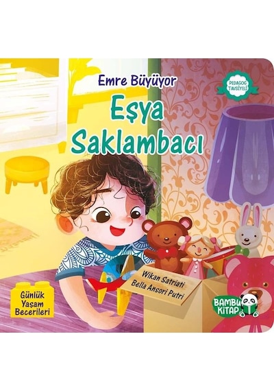 Eşya Saklambacı - Emre Büyüyor - Wikan Satriati - Bambu Kitap