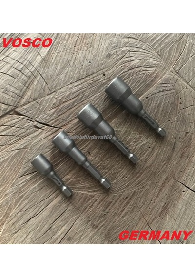 Vsc Manyetik Lokma Seti Somun Sıkma Ucu Lokma Bits Uç Seti 4pcs Germany Matkap Ucu