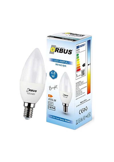 Orbus Led Ampul 4.8 W Beyaz