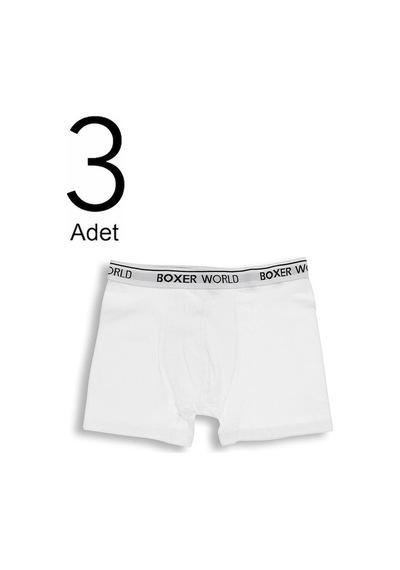 3'Lü Erkek Likralı Boxer 14100-A3