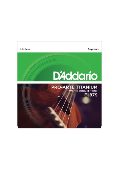 D'addario Ej87s Ej Serisi Ukulele Tel Seti Soprano - Titanyum