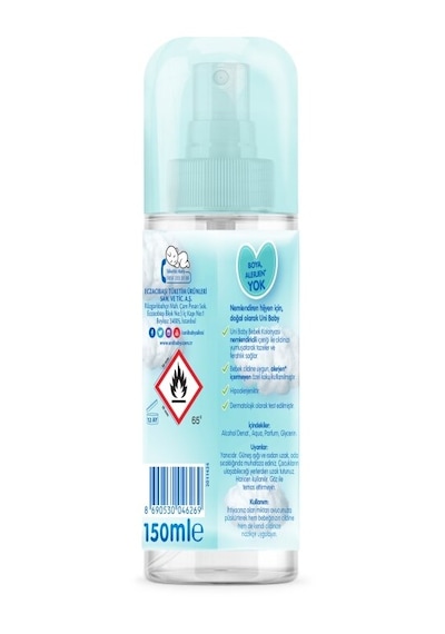 Uni Baby Bebek Kolonyası 150 Ml Nemlendiricili Bebeksi Dokunuş 5 Adet