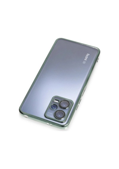 Xiaomi Redmi Note 12 5g Kılıf Razer Lensli Silikon - Yeşil -