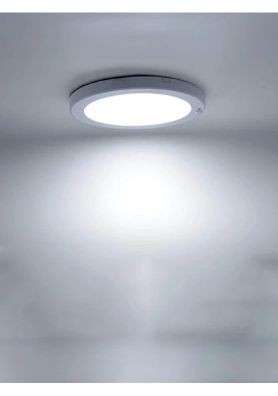 Lexroo 20w Gece Gündüz Sensörlü Sıva Üstü Tavan Armatür Cata Bologna Slim Kasa Panel Led Armatür Alüminyum