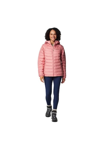 Columbia Powder Lite Iı Kadın Kapüşonlu Mont Wk8123-629 Pembe