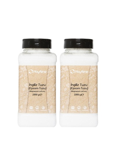 Hayfene 2'li İngiliz Tuzu Epsom Tuzu 1000 Gr Baharat Seti Diğer