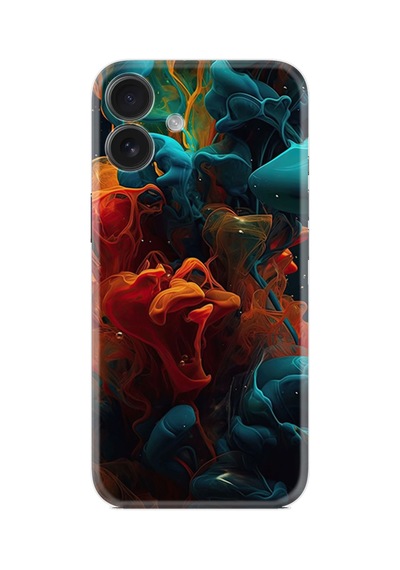 Apple iPhone Uyumlu Apple iPhone Uyumlu 16 Kılıf Boutique Baskılı Resimli Renk Cümbüşü Pcode -070
