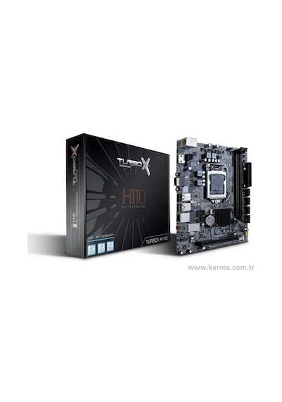 Turbox Workprof R H110 1151p Ddr4 Ses Glan Hdmı/vga Sata3 Usb3.0 Atx 1151 Pin Anakart 6.7.nesil Mainboard