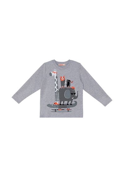 Denokids Animals Team Erkek Çocuk T-shirt Eşofman Altı Takım