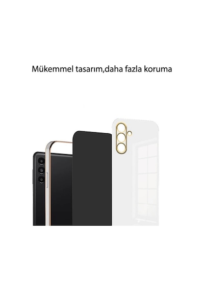 Samsung Galaxy  Uyumlu,  M15 Kılıf Volet Silikon - Mavi