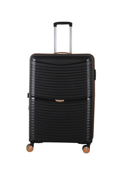 Mçs Group V379 Aura Y.üretim Pp Valiz 75 Cm S21yy100014275 11157 Siyah/hardal