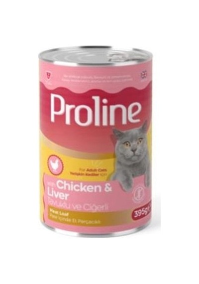 Proline Tavuklu Ve Ciğerli 395 Gr Yetişkin Konserve Kedi Maması
