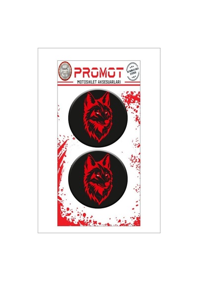 Kurt Tasarım Damla Logo Sticker Diğer