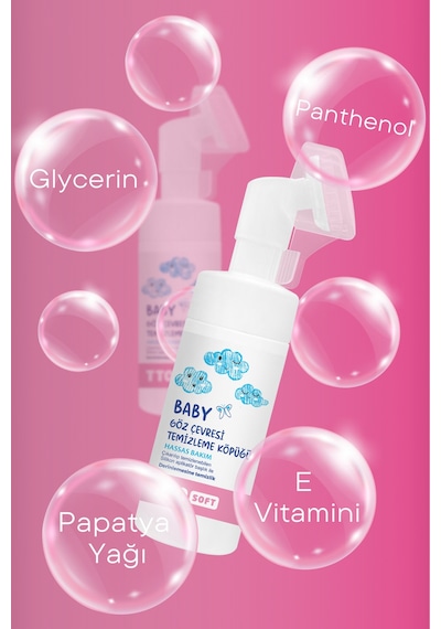 Tto Soft Baby Göz Çevresi Temizleme Köpüğü 100Ml