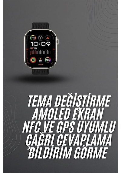 Akıllı - 225 - Saat 2.02 İnch Nabız Ölçer Arama Konuşma - Csmo-tex - Müzik Dinleme