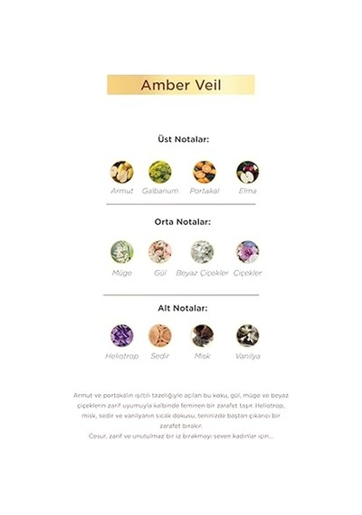 Aryené Amber Veil Parfüm Parfume For Women 50 Ml