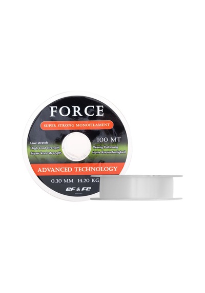 Effe Force Beyaz 0,50mm 100 Metre Monoflament Misina - Standart