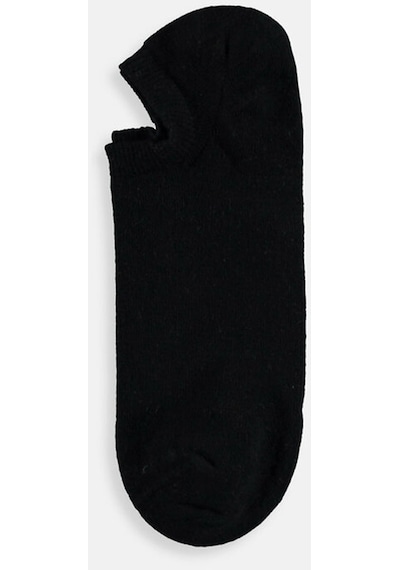 Bonbonetti Bambu Dikişsiz Erkek Sneakers Çorap  36-40 Numara Siyah 40-45 Siyah