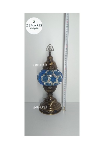 Şarjlı Masa Lambası Mavi - 801341828 Mavi