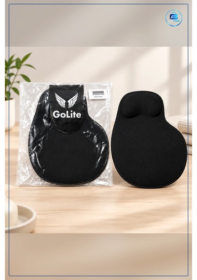 Oval Bilek Destekli Mousepad Ergonomik Ofis Bilgisayar Fare Pedi